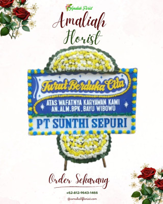 Papan Bunga Duka di Sundawenang