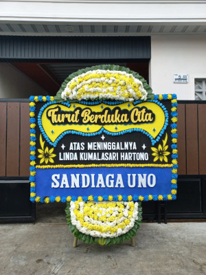 Papan Bunga Duka di Sundawenang
